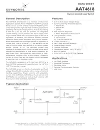 AAT4618IGV-0.5-1-T1 Datenblatt Cover