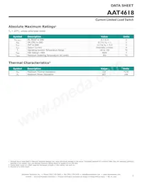 AAT4618IGV-0.5-1-T1數據表 頁面 3
