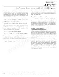 AAT4702IXS-T1 Datasheet Page 16