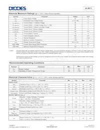 AL8811M8-13 Datasheet Pagina 3