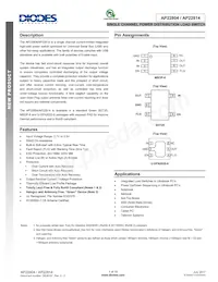 AP22814BW5-7 Datasheet Cover