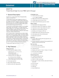 AS3710-BQFR-FF Datasheet Copertura