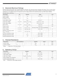 ATA6827-PIQW Datasheet Page 7