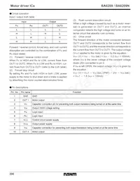 BA6209N Datasheet Page 5