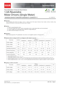 BA6920FP-Y Datasheet Cover