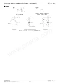 BA6920FP-Y Datasheet Pagina 13