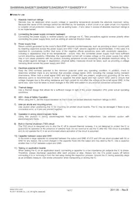 BA6920FP-Y Datasheet Pagina 14