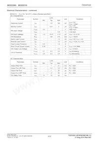 BD2221G-TR Datasheet Page 4