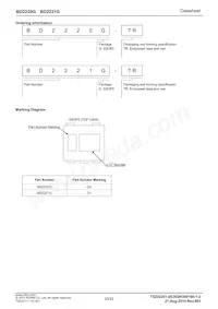 BD2221G-TR Datasheet Pagina 20