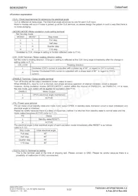 BD63520EFV-E2 Datasheet Pagina 5