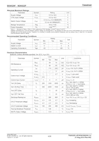 BD6522F-E2 Datasheet Page 4