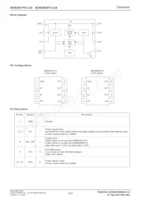 BD82065FVJ-LBE2 Datasheet Page 2