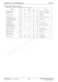 BD82065FVJ-LBE2 Datasheet Page 4