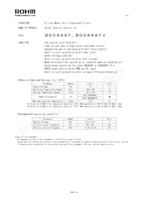 BD9888F-E2 Datasheet Copertura