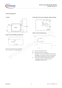 BTS117E3044ANTMA1 Datasheet Pagina 5