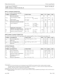 BUK116-50L Datasheet Pagina 5