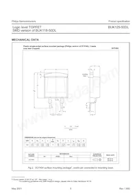 BUK129-50DL數據表 頁面 5