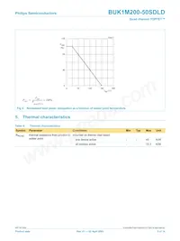 BUK1M200-50SDLD Datasheet Page 5