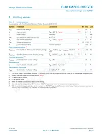 BUK1M200-50SGTD數據表 頁面 4