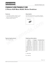 FAN8412MX Datasheet Cover