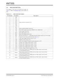 HV7355K6-G Datasheet Page 8