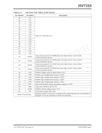 HV7355K6-G Datasheet Page 9