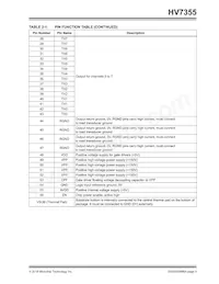 HV7355K6-G Datasheet Pagina 9