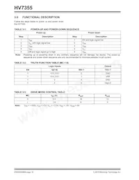 HV7355K6-G Datasheet Page 10