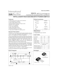 IR6210STRL Datenblatt Cover