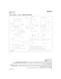 IR6210STRL數據表 頁面 5