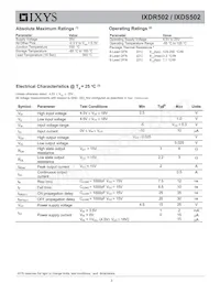 IXDS502D1B Datasheet Pagina 3