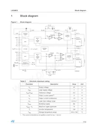 L6258EXTR Datasheet Page 5