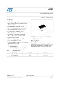 L9338MD/TR Datasheet Cover