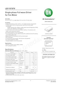 LB11970FV-TLM-E Datasheet Copertura