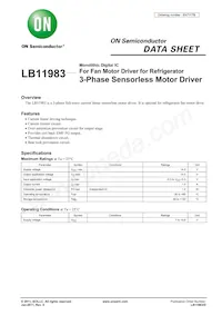 LB11983-E數據表 封面