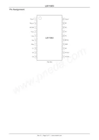 LB11983-E數據表 頁面 3