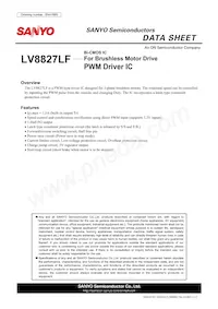 LV8827LF-TLM-H Datenblatt Cover