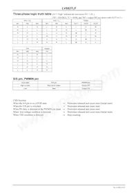 LV8827LF-TLM-H Datasheet Pagina 5