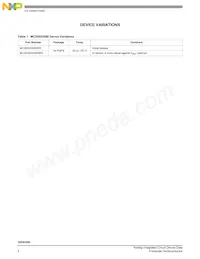 MC35XS3500PNAR2 Datasheet Page 2