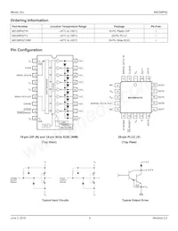 MIC58P42BWM-TR Datasheet Pagina 3