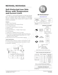 NCV8402AMNT2G Datasheet Copertura