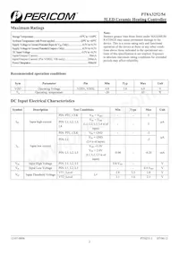 PT8A3254PEX數據表 頁面 3