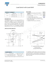 SI3865BDV-T1-GE3數據表 封面