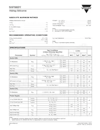 SI9706DY-T1-E3 Datasheet Pagina 2