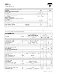 SI9961ACY-T1-E3 Datasheet Page 2