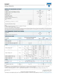 SI9987DY-T1-E3 Datasheet Pagina 2