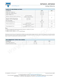 SIP32431DNP3-T1GE4 Datasheet Page 2