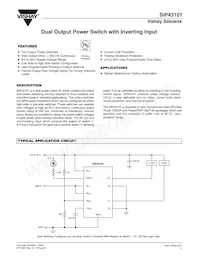 SIP43101DLP-T1-E3 Datasheet Cover