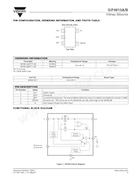 SIP4610BDT-T1-E3 Datenblatt Seite 3