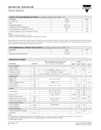 SIP4613BDVP-T1-E3 Datasheet Pagina 2